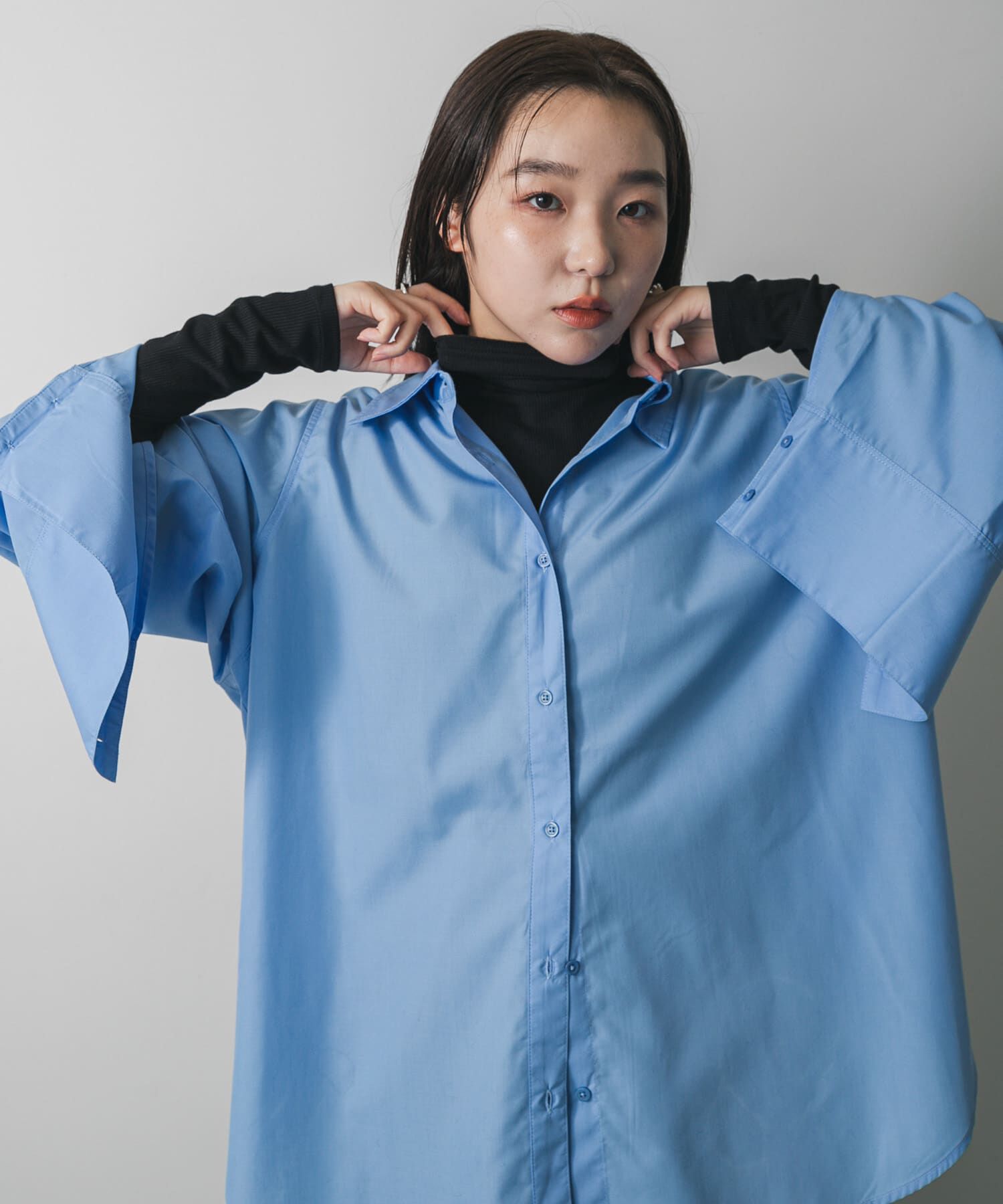 SENSE OF PLACE by URBAN RESEARCH「『毛玉防止』メローハイネックトップ」|Tシャツ・カットソー|