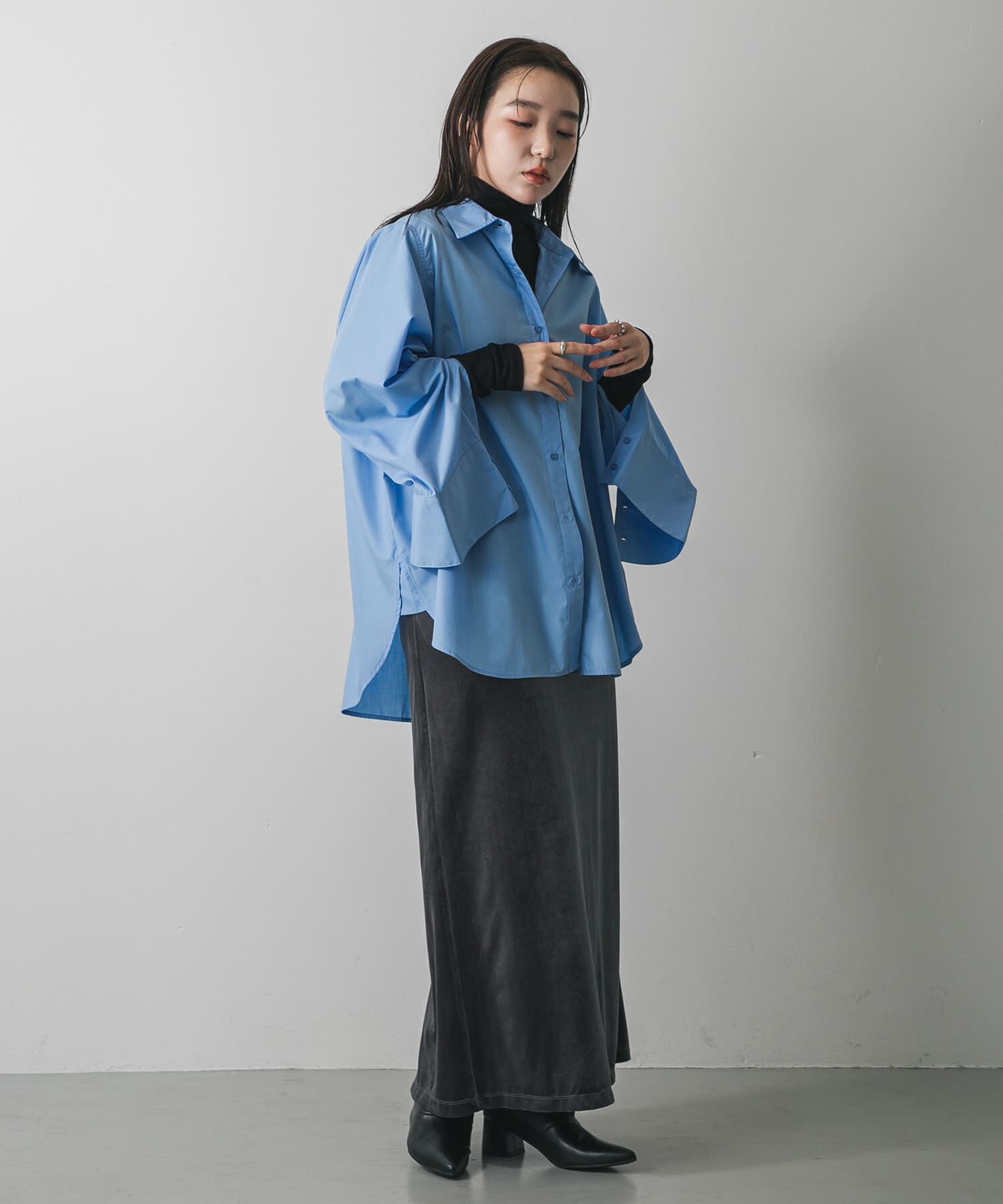 SENSE OF PLACE by URBAN RESEARCH「『毛玉防止』メローハイネックトップ」|Tシャツ・カットソー|