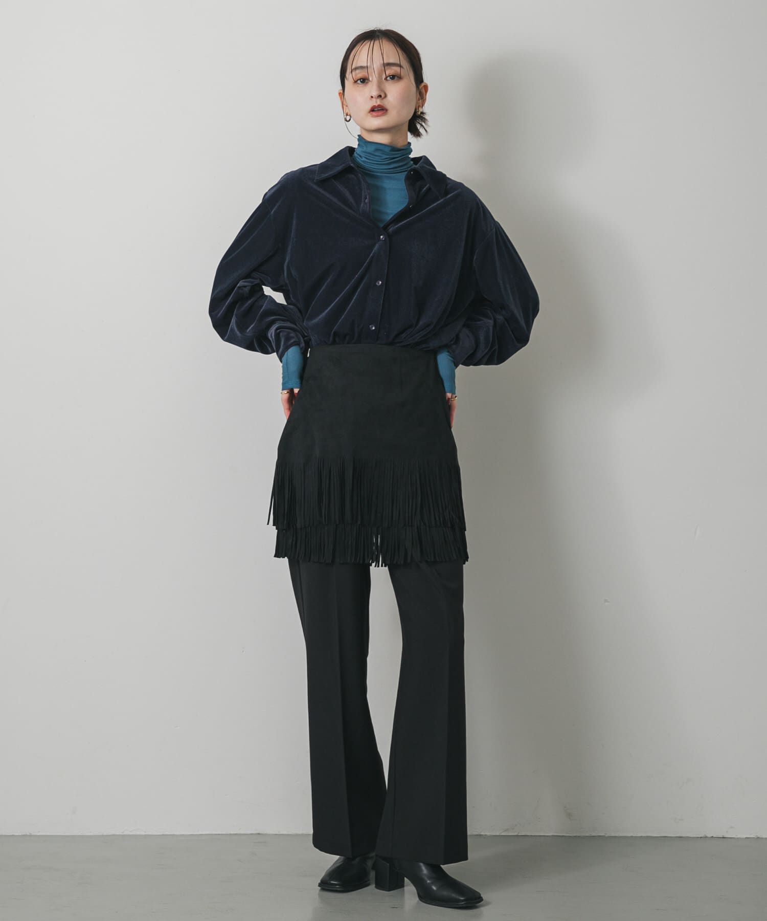 SENSE OF PLACE by URBAN RESEARCH「『毛玉防止』メローハイネックトップ」|Tシャツ・カットソー|