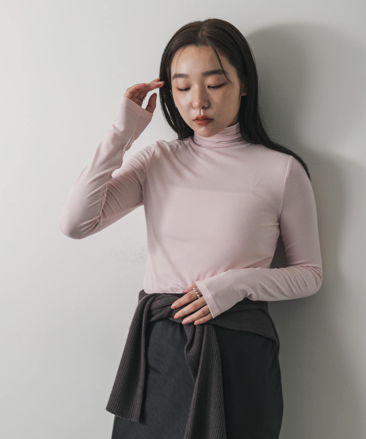 SENSE OF PLACE by URBAN RESEARCH「『毛玉防止』メローハイネックトップ」|Tシャツ・カットソー|