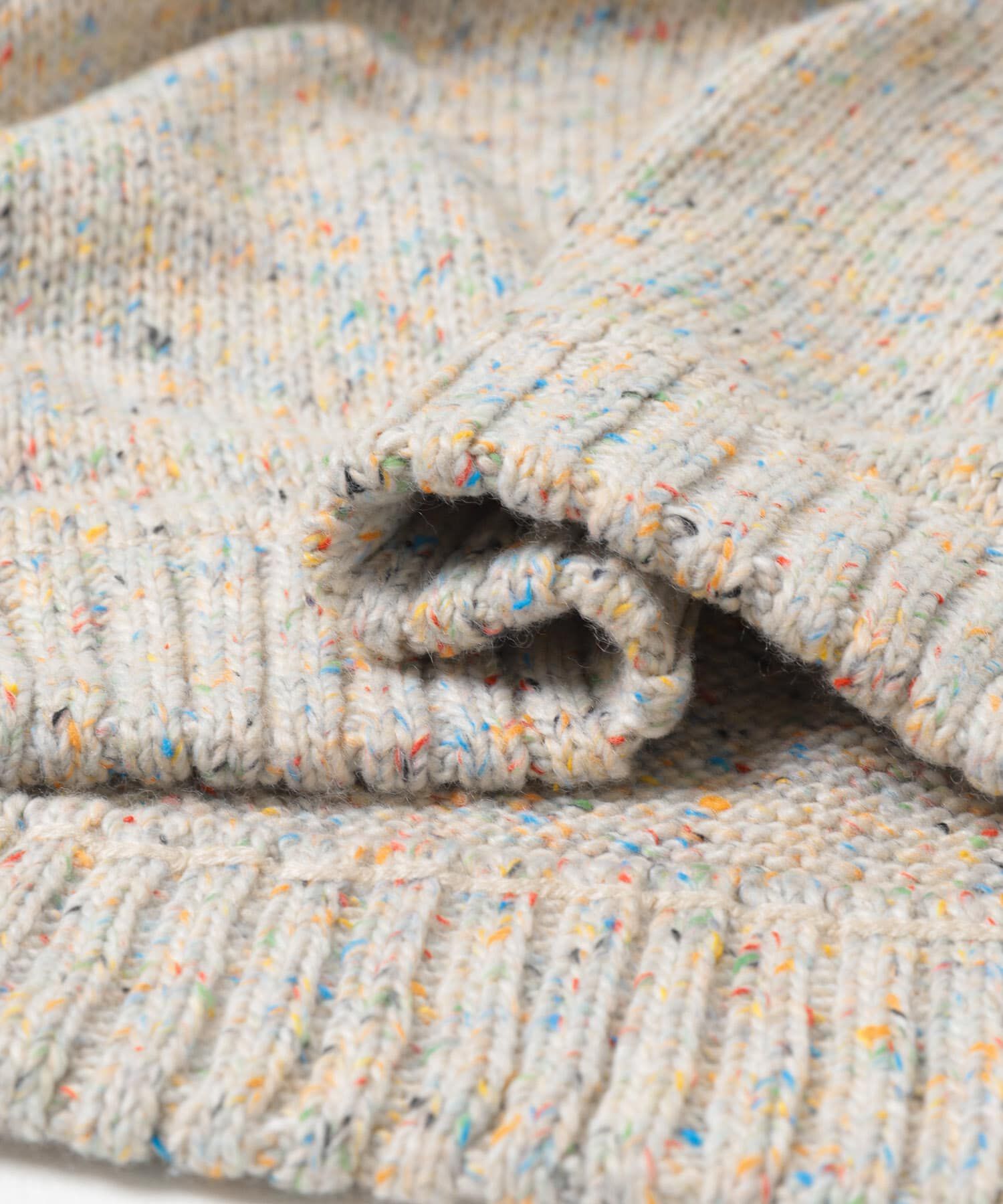 SENSE OF PLACE by URBAN RESEARCH「『洗濯可』カラーネップニットプルオーバー」|ニット・セーター|