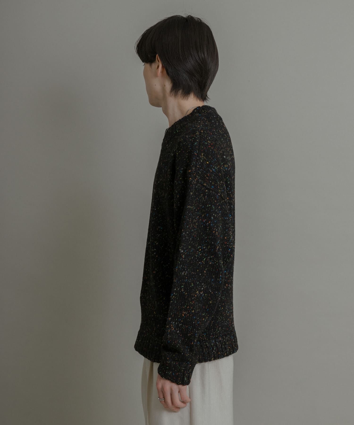 SENSE OF PLACE by URBAN RESEARCH「『洗濯可』カラーネップニットプルオーバー」|ニット・セーター|