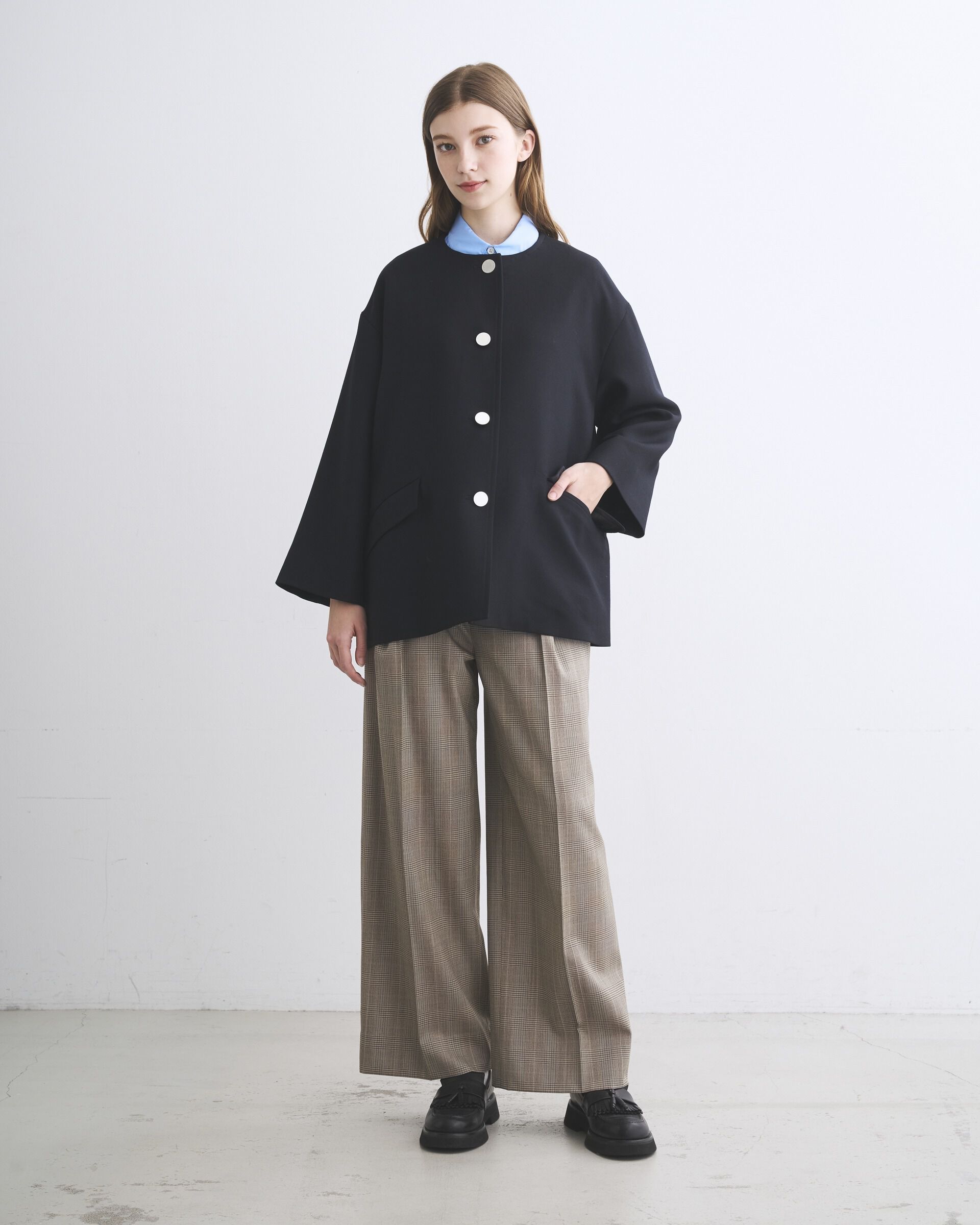 Traditional Weatherwear「LINTON NO COLLAR SHORT」|その他|