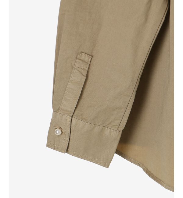  「スタンドネックパールボタンシャツ」|シャツ・ブラウス|