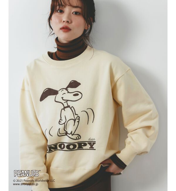  「【PEANUTS】ヴィンテージライクスウェット」|スウェット・ジャージ|
