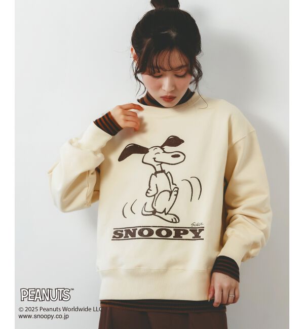  「【PEANUTS】ヴィンテージライクスウェット」|スウェット・ジャージ|