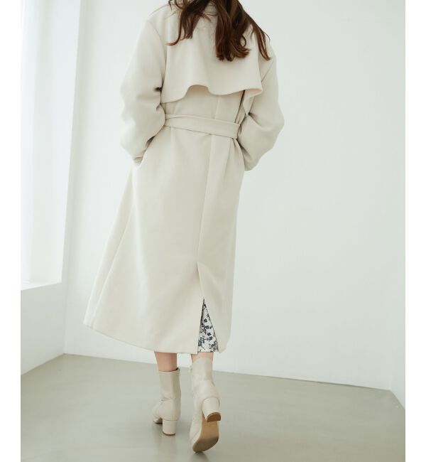 MAJESTICLEGON「バックデザインチェスターコート」|チェスターコート|