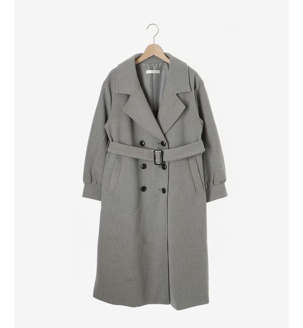 MAJESTICLEGON「バックデザインチェスターコート」|チェスターコート|