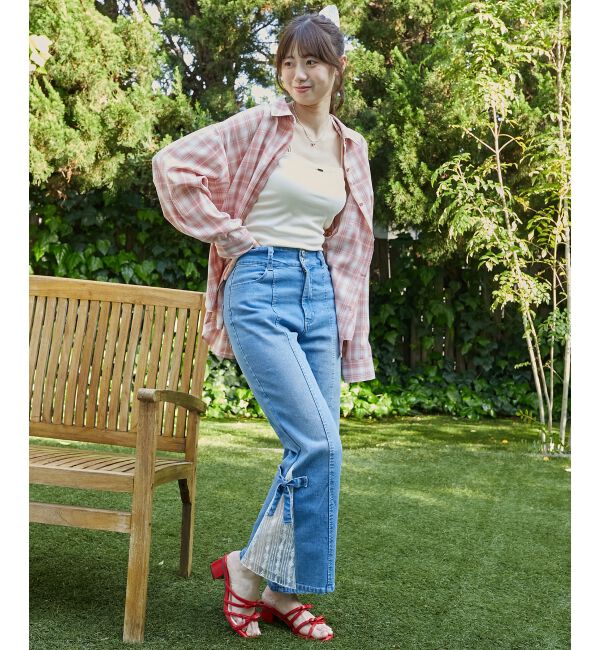  「2wayミディチェックシャツ」|シャツ・ブラウス|