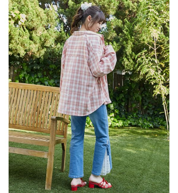  「2wayミディチェックシャツ」|シャツ・ブラウス|