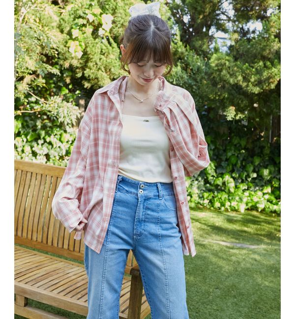 「2wayミディチェックシャツ」|シャツ・ブラウス|