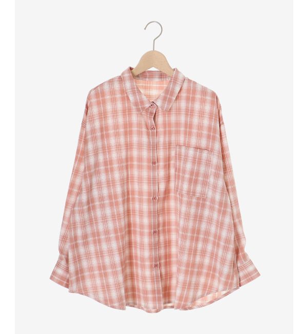  「2wayミディチェックシャツ」|シャツ・ブラウス|