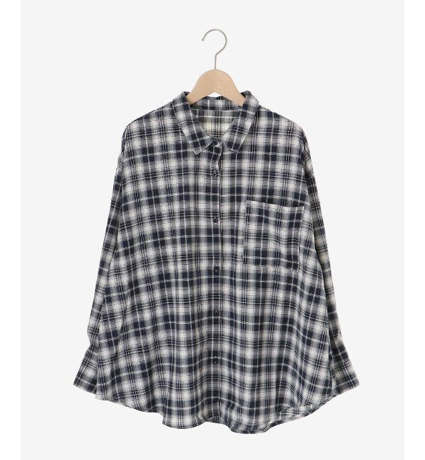  「2wayミディチェックシャツ」|シャツ・ブラウス|