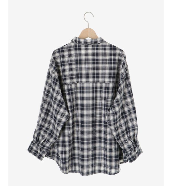  「2wayミディチェックシャツ」|シャツ・ブラウス|