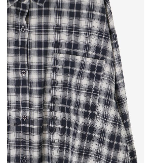  「2wayミディチェックシャツ」|シャツ・ブラウス|