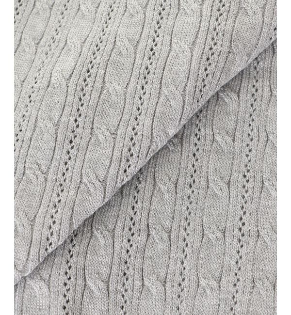  「バイカラーケーブルニットカーデ」|カーディガン|