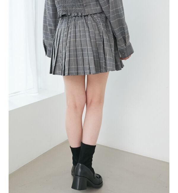  「&infin;スイッチングパターンプリーツスカパン」|スカート|