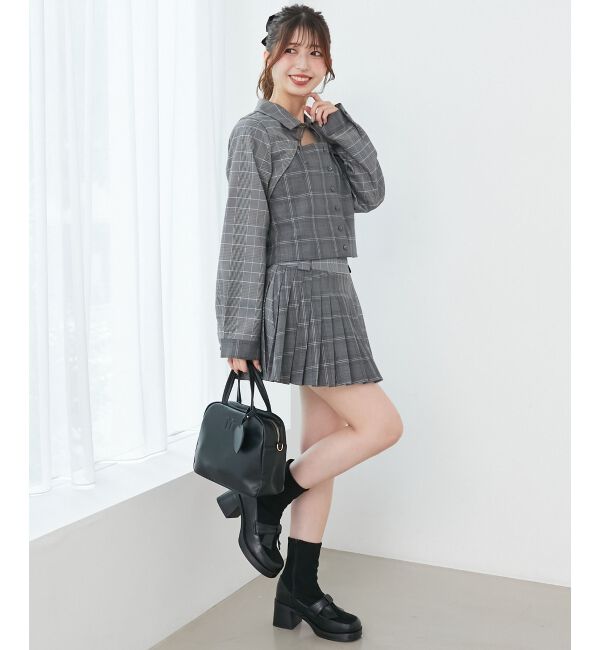  「&infin;スイッチングパターンプリーツスカパン」|スカート|