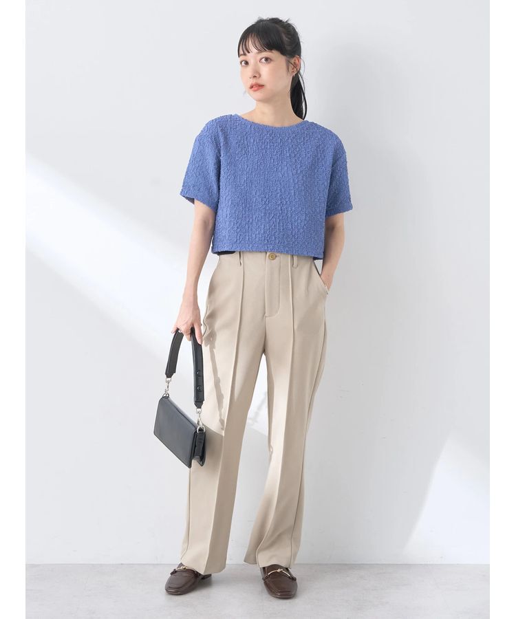 earth music&ecology「ホイップ風ジャガードプルオーバー」|Tシャツ・カットソー|