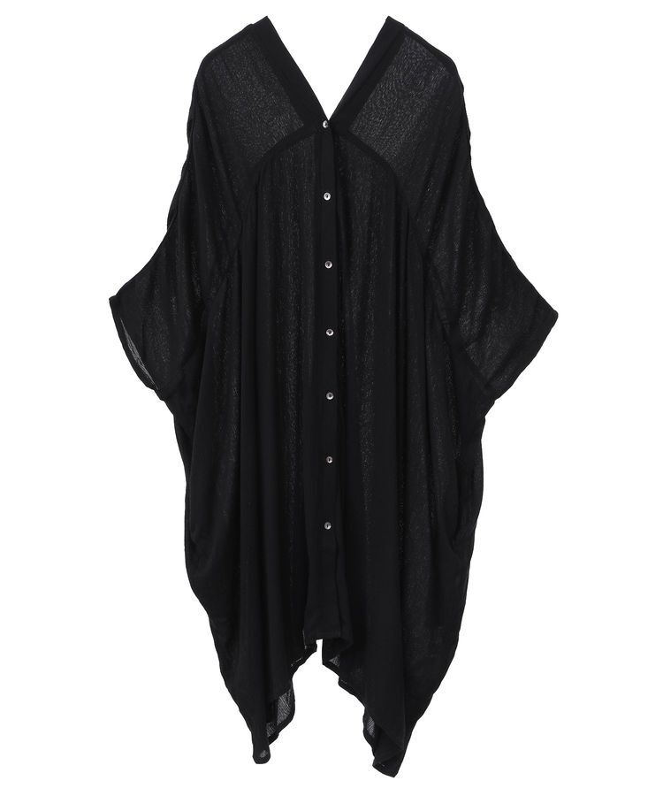 earth music&ecology「レーヨンビッグシャツチュニック」|チュニック|