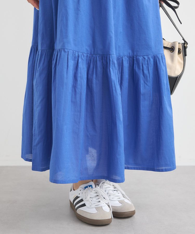 earth music&ecology「クリンクルスカート」|フレア|