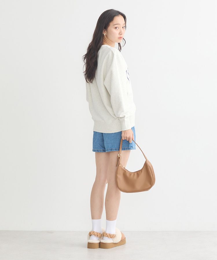 earth music&ecology「チャンピオン　emaeプリント裏毛プルオーバー」|スウェット・ジャージ|