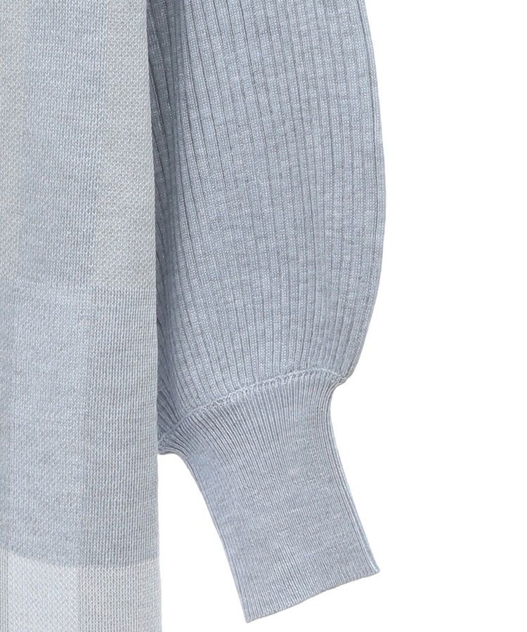 earth music&ecology「Set2点ショートニット+チェックワンピース」|ワンピース|