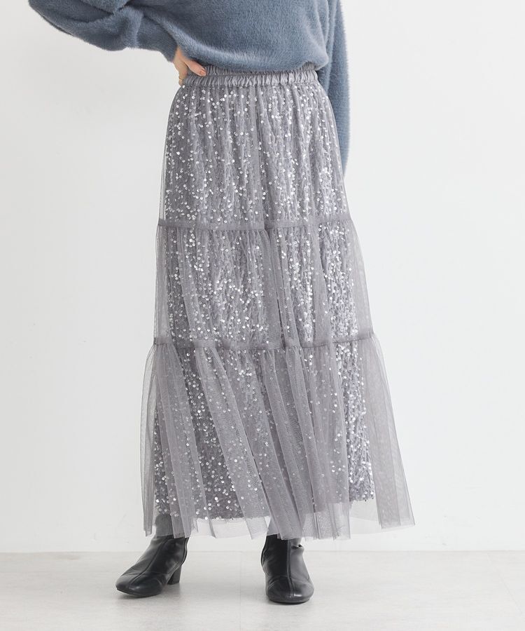 earth music&ecology「マルチウェイスパンコールスカート」|スカート|