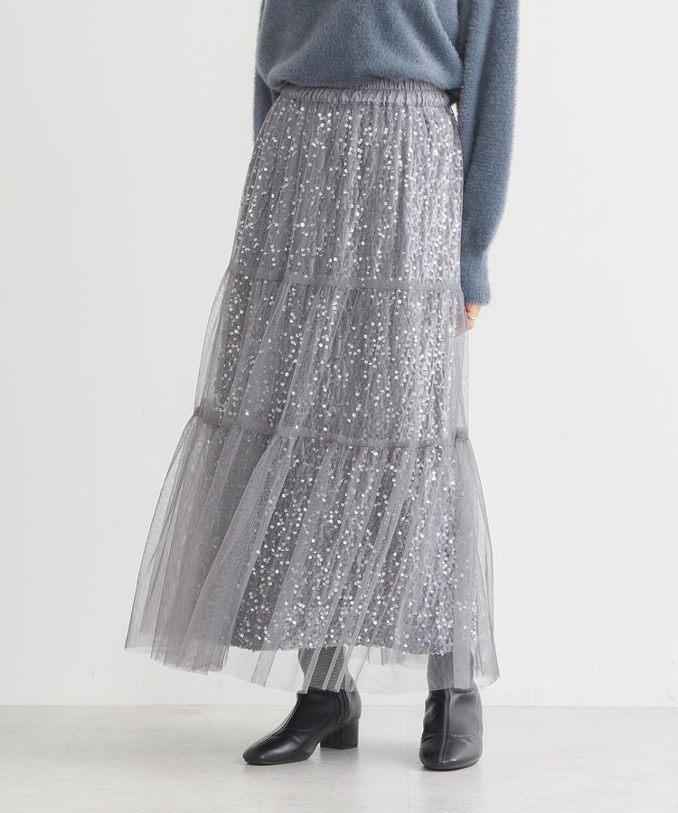 earth music&ecology「マルチウェイスパンコールスカート」|スカート|