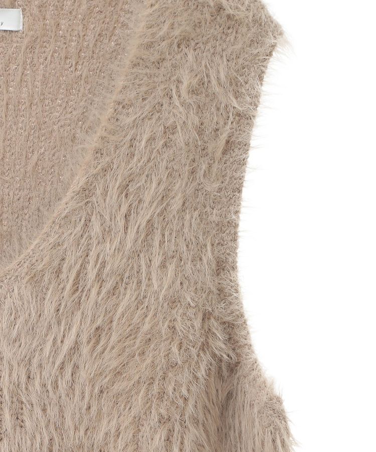 earth music&ecology「シャギーベスト」|ベスト・ジレ|