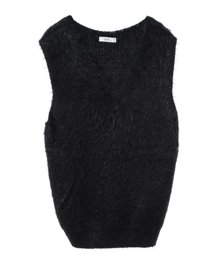 earth music&ecology「シャギーベスト」|ベスト・ジレ|