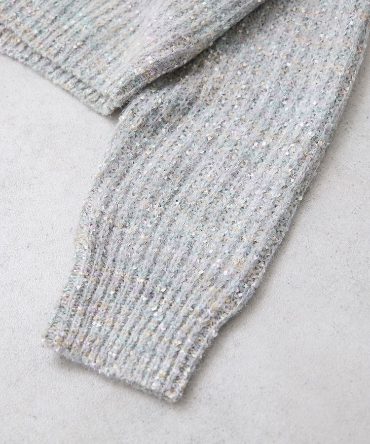 earth music&ecology「ブラッシュヤーンニットプルオーバー」|ニット・セーター|