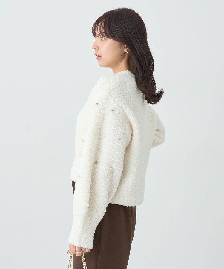 earth music&ecology「ブークレービジュープルオーバー」|ニット・セーター|