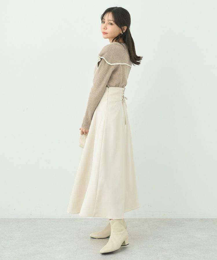 earth music&ecology「ビックカラーオフショルニットプルオーバー」|ニット・セーター|