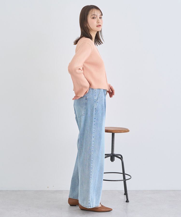 earth music&ecology「ダブルジップニットカーディガン」|カーディガン|