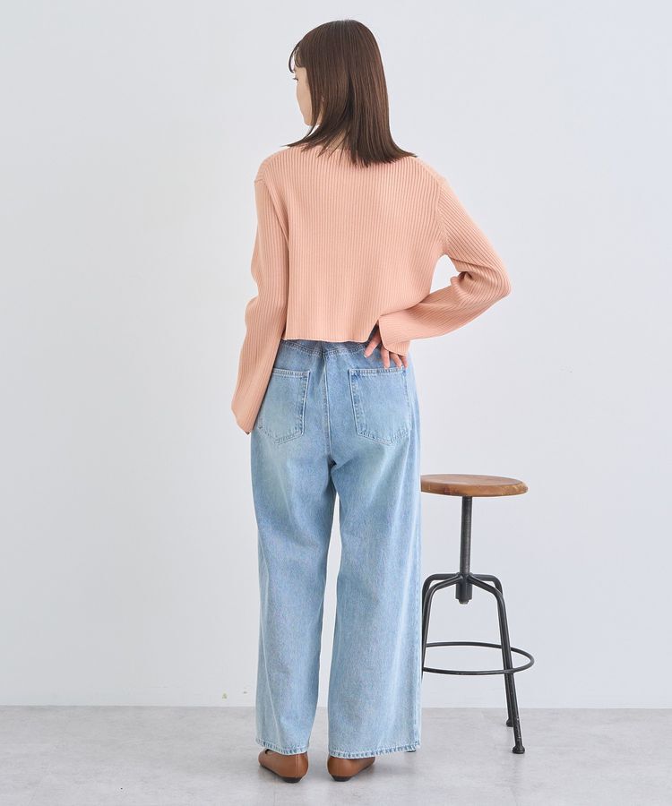 earth music&ecology「ダブルジップニットカーディガン」|カーディガン|