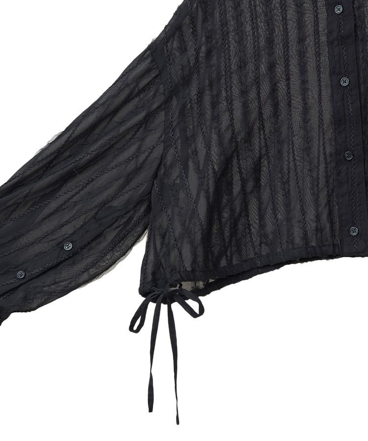 earth music&ecology「シアージャカードショートシャツ」|シャツ・ブラウス|