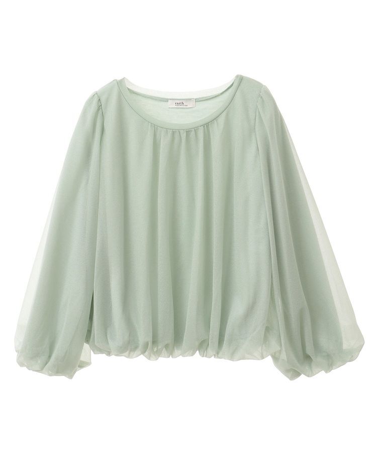 earth music&ecology「シアーバルーンプルオーバー」|Tシャツ・カットソー|