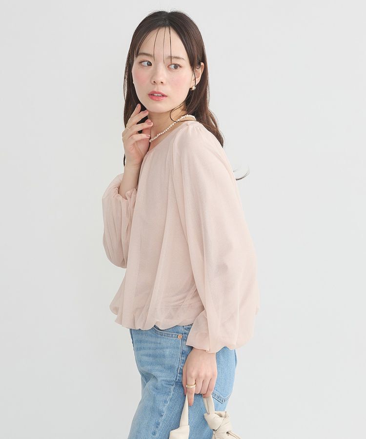 earth music&ecology「シアーバルーンプルオーバー」|Tシャツ・カットソー|