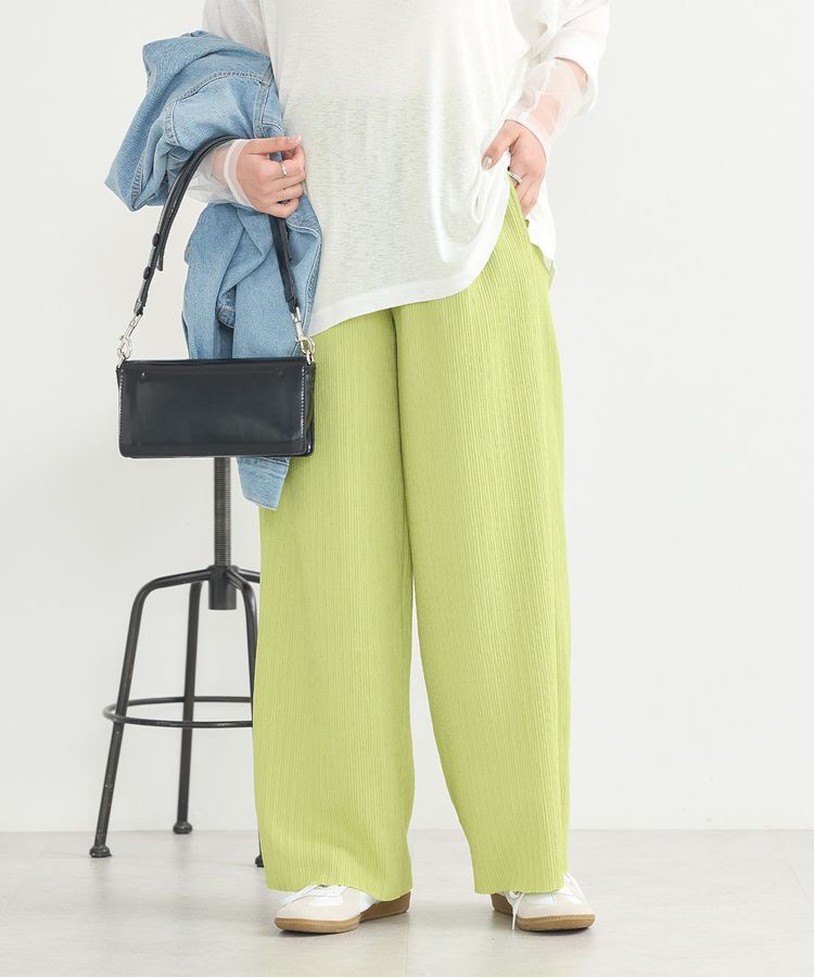 earth music&ecology「セルフカットイージーパンツ」|その他|