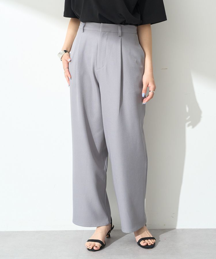 earth music&ecology「タックストレートパンツ」|その他|