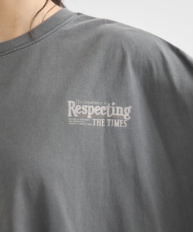 earth music&ecology「ピグメントフリルプルオーバー」|Tシャツ・カットソー|