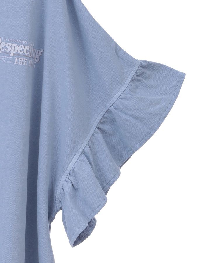 earth music&ecology「ピグメントフリルプルオーバー」|Tシャツ・カットソー|