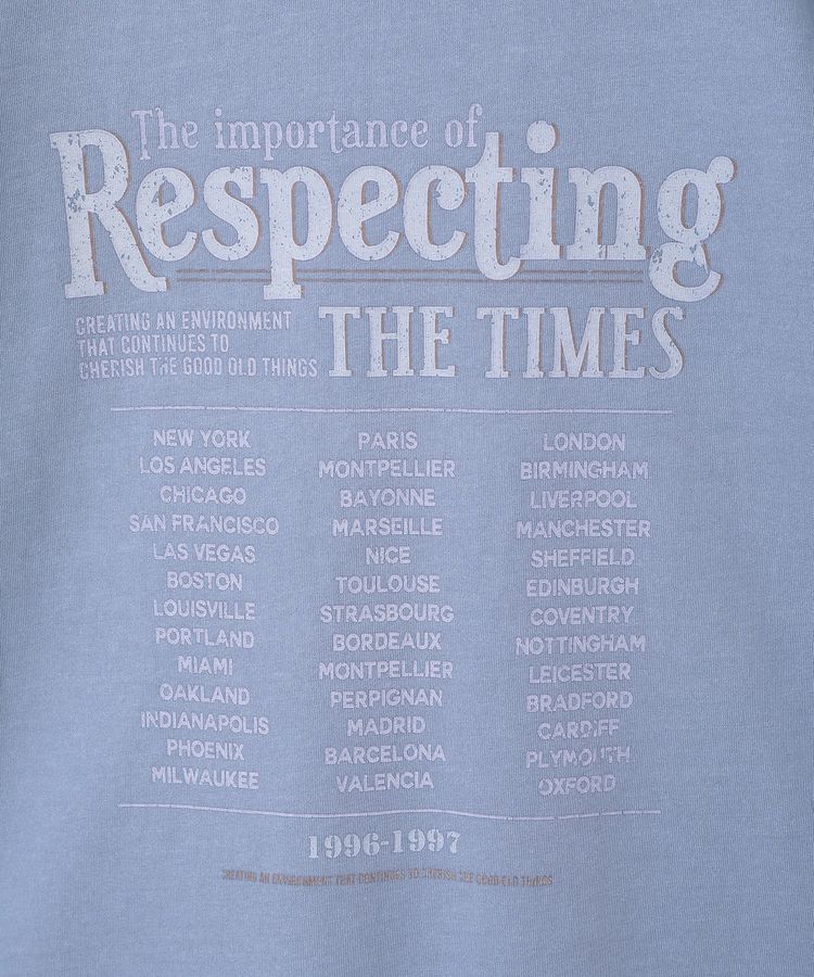 earth music&ecology「ピグメントフリルプルオーバー」|Tシャツ・カットソー|