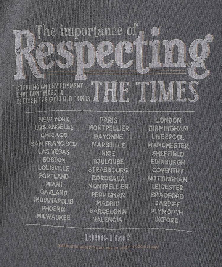 earth music&ecology「ピグメントフリルプルオーバー」|Tシャツ・カットソー|