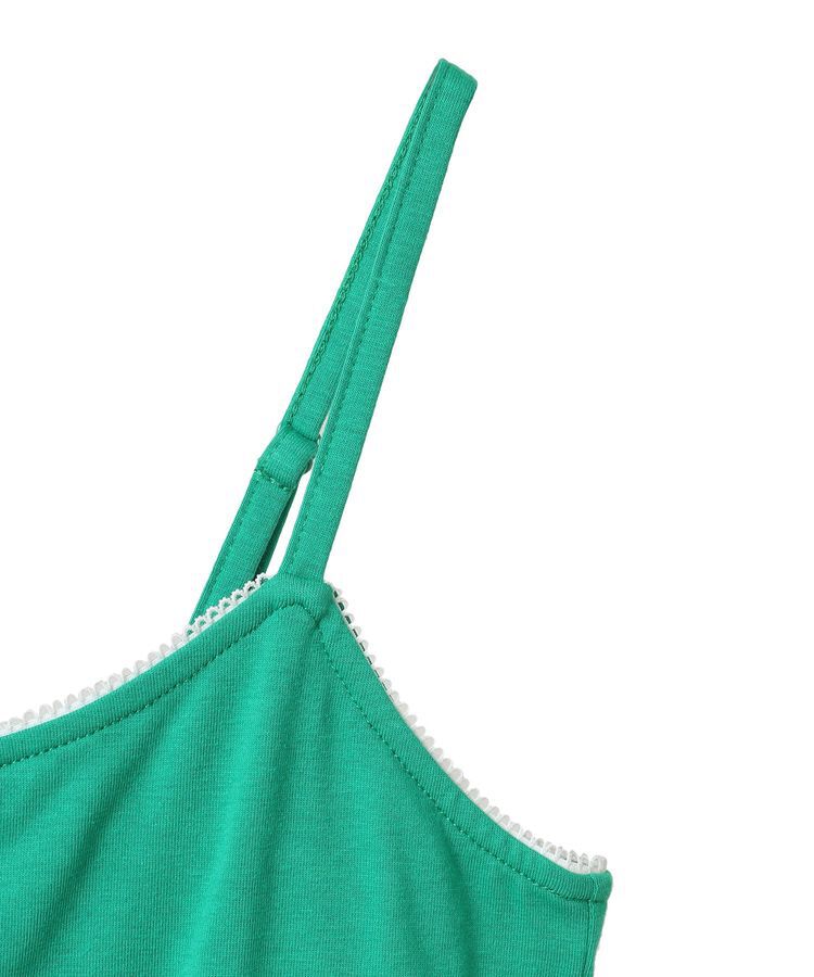 earth music&ecology「メッセージプリントカップ付きキャミソール」|キャミソール|