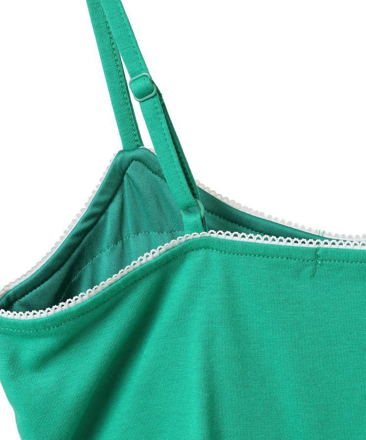 earth music&ecology「メッセージプリントカップ付きキャミソール」|キャミソール|