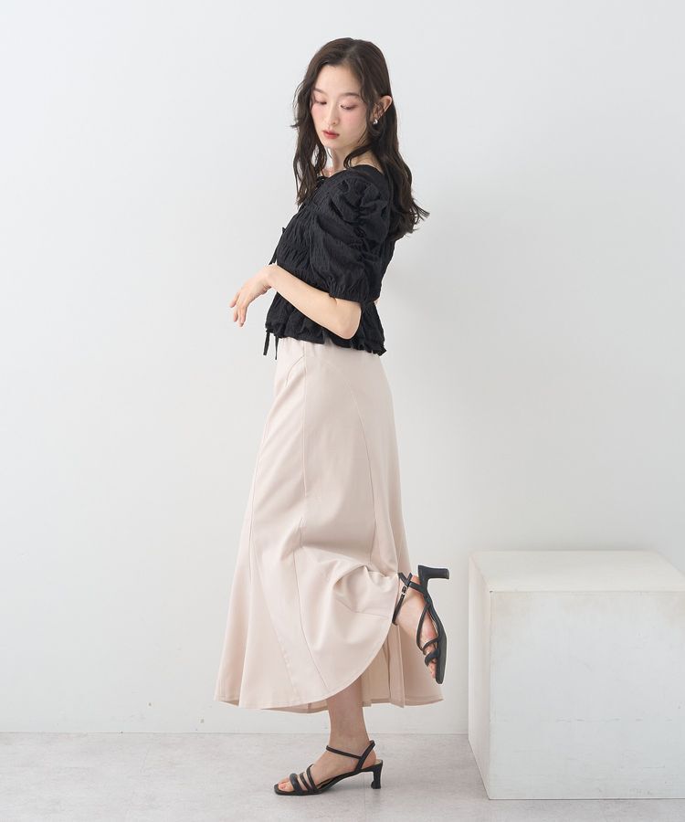 earth music&ecology「レースティアードシャーリングブラウス」|シャツ・ブラウス|