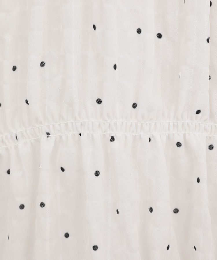 earth music&ecology「レースティアードシャーリングブラウス」|シャツ・ブラウス|