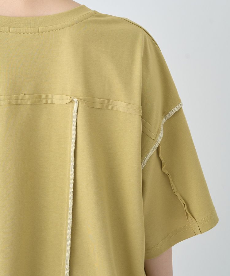 earth music&ecology「ステッチデザインルーズTee」|Tシャツ・カットソー|